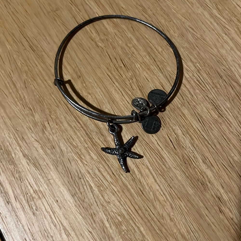 Alex and Ani Starfish bracelet.